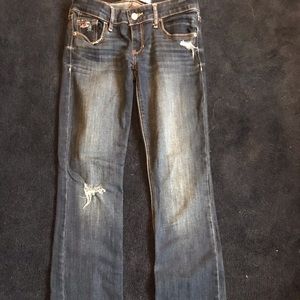 NWOT Hollister boot leg jeans size 1R